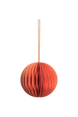 Tranquillo Papieranhänger CAMELIA BALL - orange – Produktbild 1 von 1