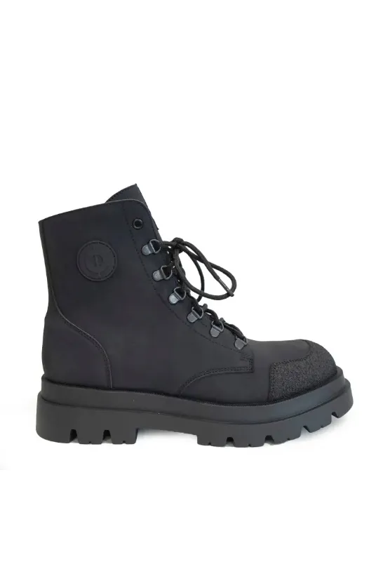 Altercore Altercore Herren vegan Stiefel Abel Schwarz, Schwarz, – Produktbild 2 von 2