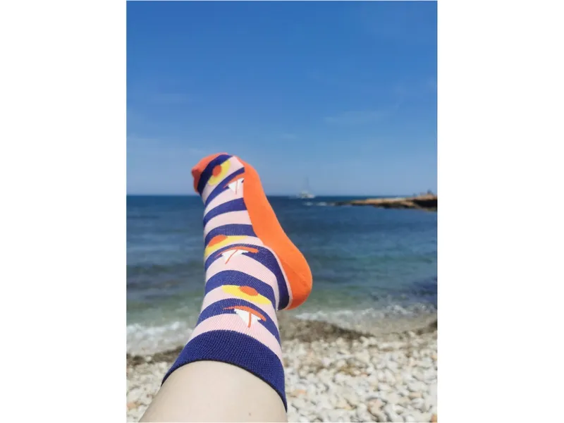 Fräulein Prusselise Kinder Socken Sailor Sun Gr.27-30, Mehrfarbig, – Produktbild 2 von 2
