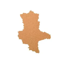 Kork-Deko Kork-Deko Sachsen-Anhalt als Pinnwand aus Kork XXL ca. 80x50 cm | Umriss Sachsen-Anhalt – Produktbild 1 von 1