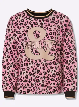heine Sweatshirt hortensie-schwarz-bedruckt – Produktbild 1 von 1