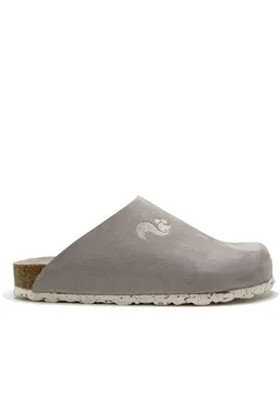 thies thies Damen vegan Pantoletten Vollgrau – Produktbild 1 von 1