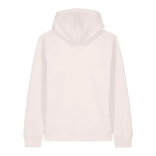 YTWOO YTWOO Unisex Kapuzenpullover mit Seitentaschen aus Bio Baumwolle und recyceltem PET, Vintage white, – Produktbild 2 von 2