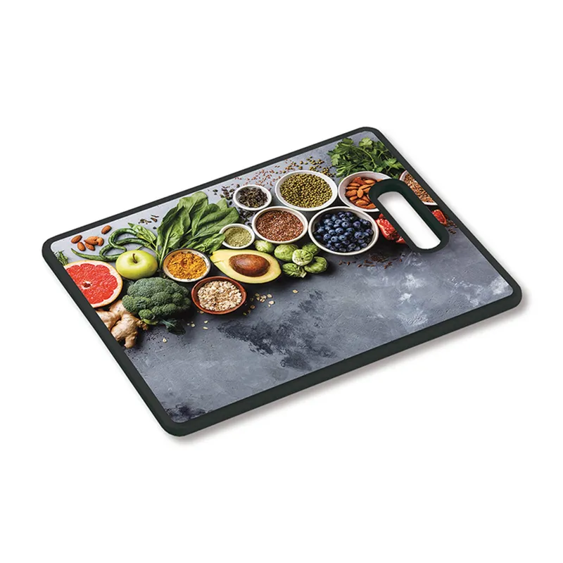 Kesper Schneide- & Servierbrett „Healthy Kitchen“, Mehrfarbig, – Produktbild 1 von 1