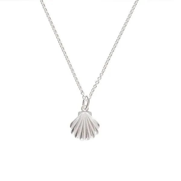 BELLYBIRD Jewellery BELLYBIRD Jewellery Halskette - kleine Muschel, Anhänger/ Silber/ Silber vergoldet, Silber, – Produktbild 3 von 4