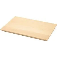 Schneidebrett aus massivem Buchenholz, klein, B 30 x T 20 cm – Produktbild 1 von 1
