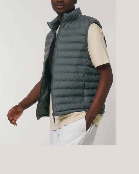 YTWOO YTWOO Herren Steppweste aus komplett recycelten Materialien, Navy, – Produktbild 2 von 4