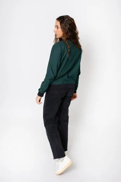 Zerum Zerum Ecovero Collegejacke Modell: Marry, Forest (grün), – Produktbild 3 von 4