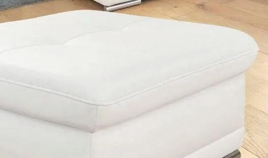 sit&more Polsterhocker Andiamo, Weiß, – Produktbild 5 von 5