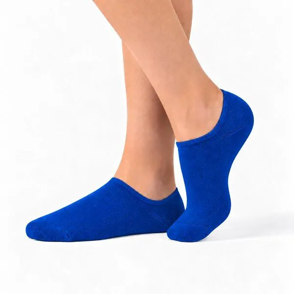 Opi and Max Opi and Max Sneaker Socken aus Bio-Baumwolle für Damen & Herren (GOTS 3er-Pack), Saxe blau, – Produktbild 2 von 4