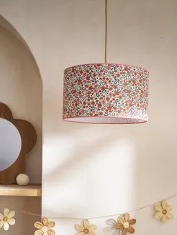 Vertbaudet Vertbaudet Lampenschirm RETRO FLOWER Kinderzimmer zimt – Produktbild 1 von 1