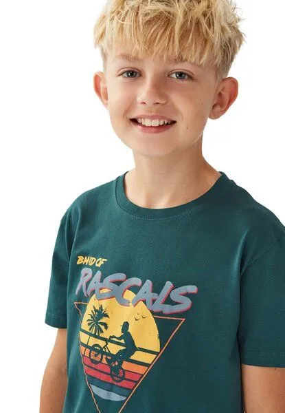 Band of Rascals Band of Rascals Sunset T-Shirt, Racing-green, – Produktbild 6 von 7