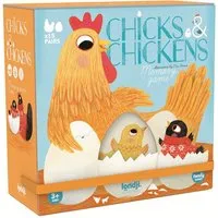 Londji Chicks &amp; Chickens Memo 15 Paare – Produktbild 1 von 1