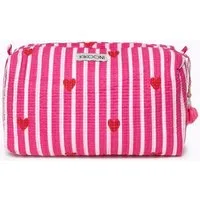 KIKOONI KIKOONI handgefertigte Kosmetiktasche "LOVE EDITION", Pink, – Produktbild 1 von 2
