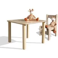 Die Schreiner Christoph Siegel Die Schreiner Christoph Siegel Kindersitzgruppe - Tisch und 1 Stuhl – Produktbild 1 von 2