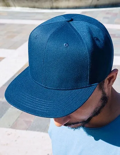 Atlantis Headwear Atlantis Headwear James Cap Old-School-Look und flache Schirmform Snapback-Verschluss, Grau, – Produktbild 2 von 2
