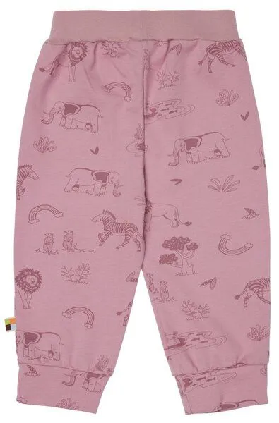 loud + proud loud + proud Babys & Kinder Hose mit Druck, GOTS-zertifiziert, Aster(rosa), – Produktbild 2 von 2