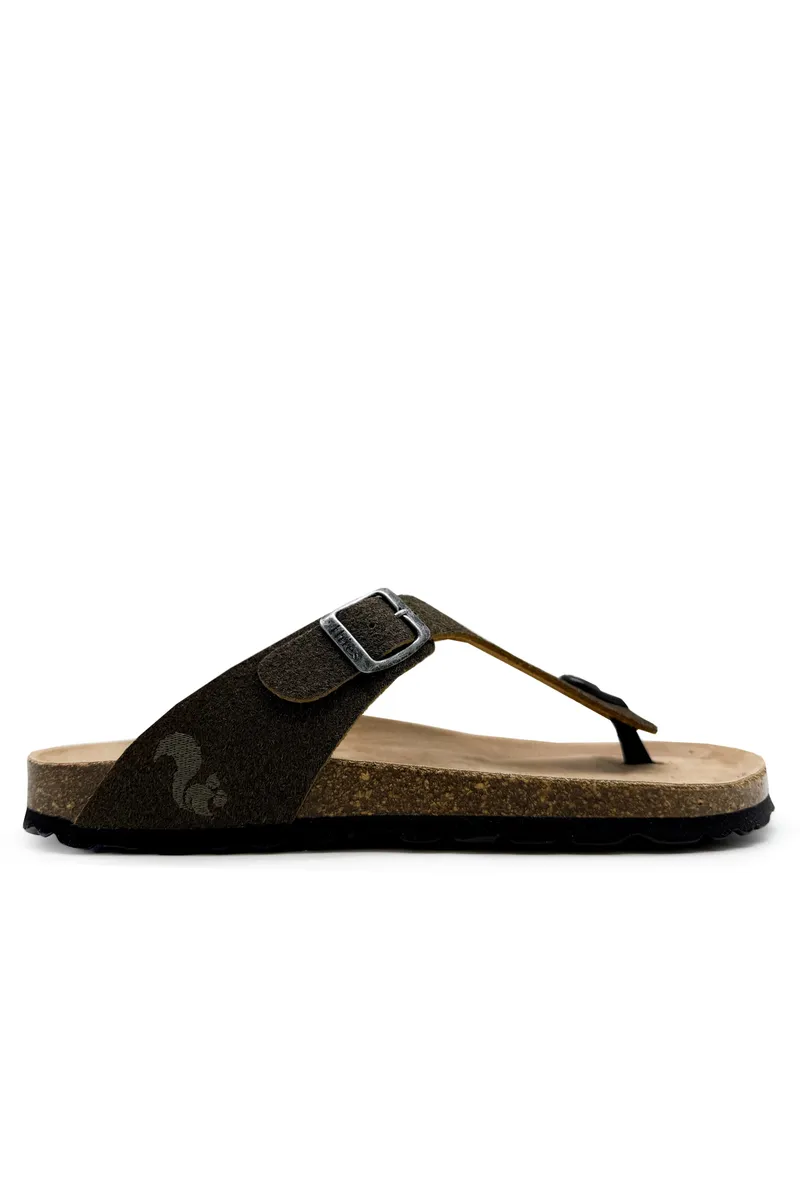 thies thies Damen vegan Sandalen Eco Thong, Braun, – Produktbild 2 von 2