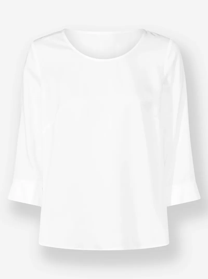 Witt Schlupfbluse ecru, Ecru, – Produktbild 1 von 2