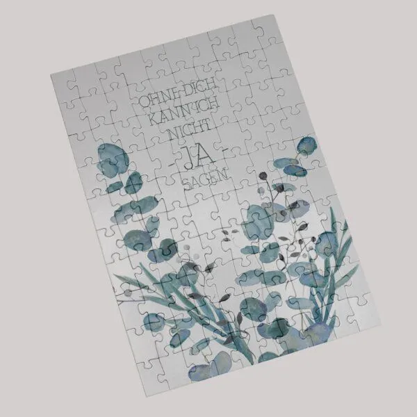 Fines Papeterie Fines Papeterie Brautjungfer Trauzeugin fragen * Hochzeit * Puzzle – Produktbild 2 von 2