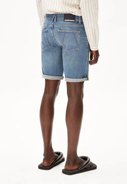 ARMEDANGELS ARMEDANGELS NAAILO - Herren Jeans Shorts aus Bio-Baumwoll Mix, Blue, – Produktbild 2 von 4