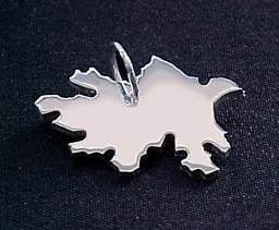 S.W.w. Schmuckwaren S.W.w. Schmuckwaren AZERBAIJAN Kettenanhänger in 925 Silber – Produktbild 1 von 1