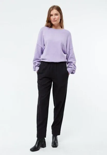 Givn Berlin Flanellhose Modell: Helena, Anthracite, – Produktbild 2 von 5