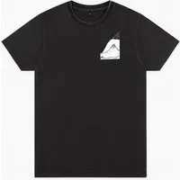 ilovemixtapes ilovemixtapes Unisex T-Shirt „Bergpanorama“ – Bio-Baumwolle, Stone Washed Sage Green, Denim Blue & Black, Fair Wear, Schwarz, – Produktbild 1 von 1