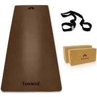 Yosana Yosana Yogamatten Starter Set 4-Teilig, Erdbraun, – Produktbild 1 von 1