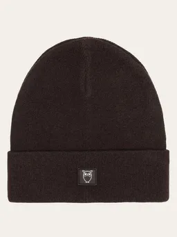 KnowledgeCotton Apparel KnowledgeCotton Apparel Mütze  - LEAF Beanie organic wool - GOTS – Produktbild 1 von 1