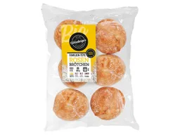 Herzberger Herzberger Bio-Rosenbrötchen, zum Aufbacken, 6er-Pack, 450 g – Produktbild 1 von 1