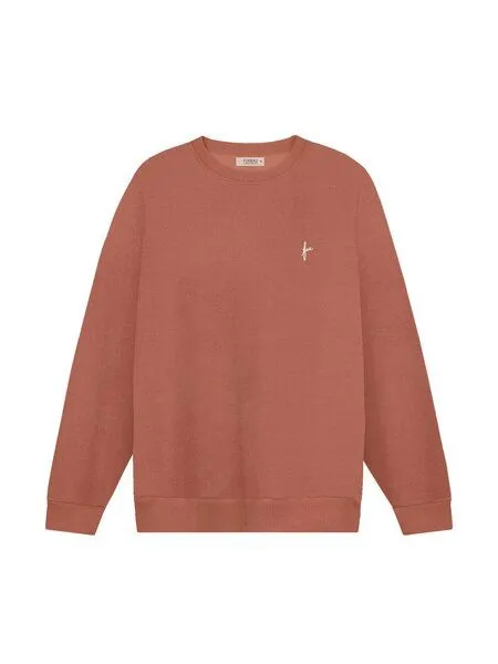 FUXBAU FUXBAU Männer fux Pullover - seegrün, seeblau & rot, Rot, – Produktbild 2 von 4