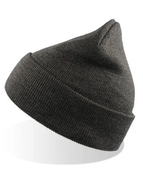 Atlantis Headwear Atlantis Headwear Atlantis Mütze mit Bund in 35 Farben erhältlich, Dunkelgrau, – Produktbild 1 von 2