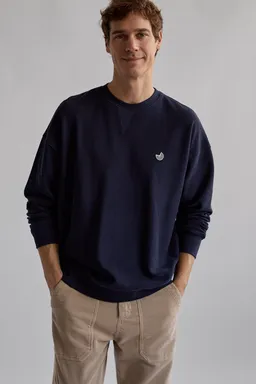 TWOTHIRDS TWOTHIRDS Herren vegan Sweatshirt Middelhagen Navy – Produktbild 1 von 1