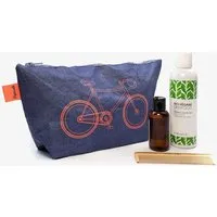 paprcuts paprcuts Kulturbeutel, Bike (lila orange neon), – Produktbild 1 von 1