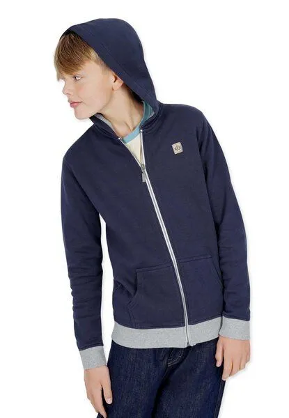Band of Rascals Band of Rascals Basic Zip Hooded, Navy, – Produktbild 3 von 4