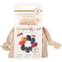 Crayon Rocks Ergonomische Wachsmalstifte Mini-Set 8 Farben, Mehrfarbig, – Produktbild 1 von 1