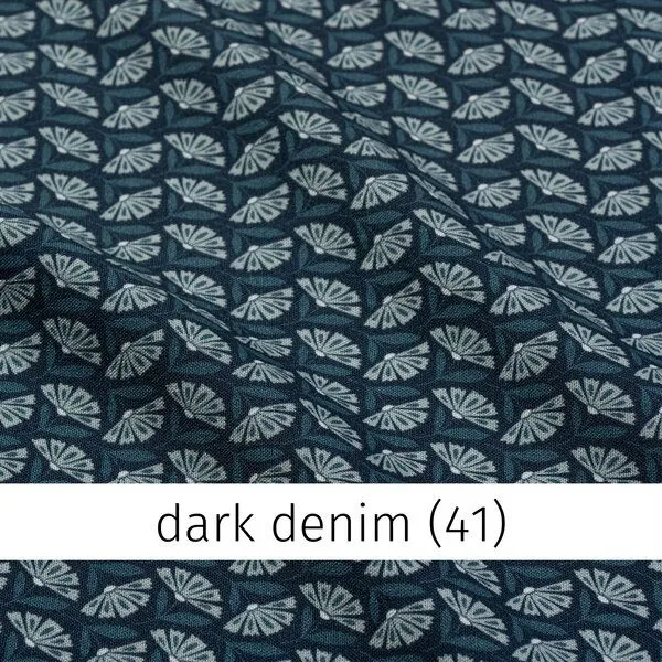 Heidekönigin Heidekönigin Viskose Bluse, Dark denim, – Produktbild 1 von 3