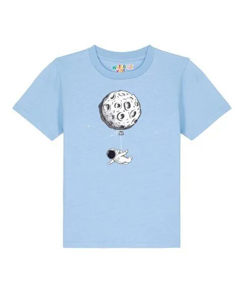 watabout.kids watabout.kids T-Shirt Kinder Funny Spaceman, Blue soul, – Produktbild 1 von 2
