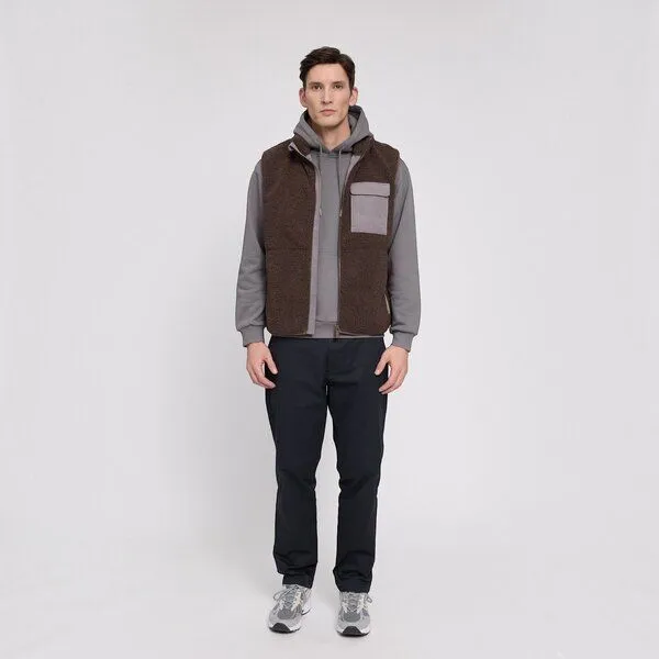 Mazine Mazine Padded Teddy-Fleece Vest – Produktbild 4 von 4