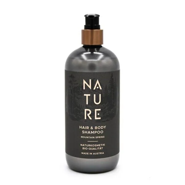 4betterdays 4betterdays Hair & Body Shampoo 'Mountain Spring' | Kunststoffgebinde mit Pumpfunktion – Produktbild 2 von 4