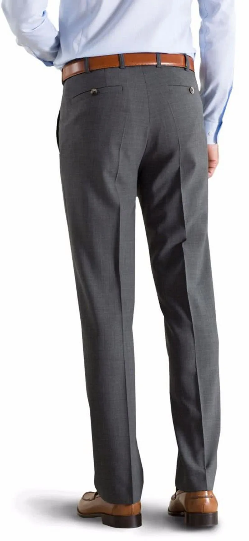 Meyer Meyer Hosen Roma Woolmix Grau - Größe 46, Grau, – Produktbild 2 von 5
