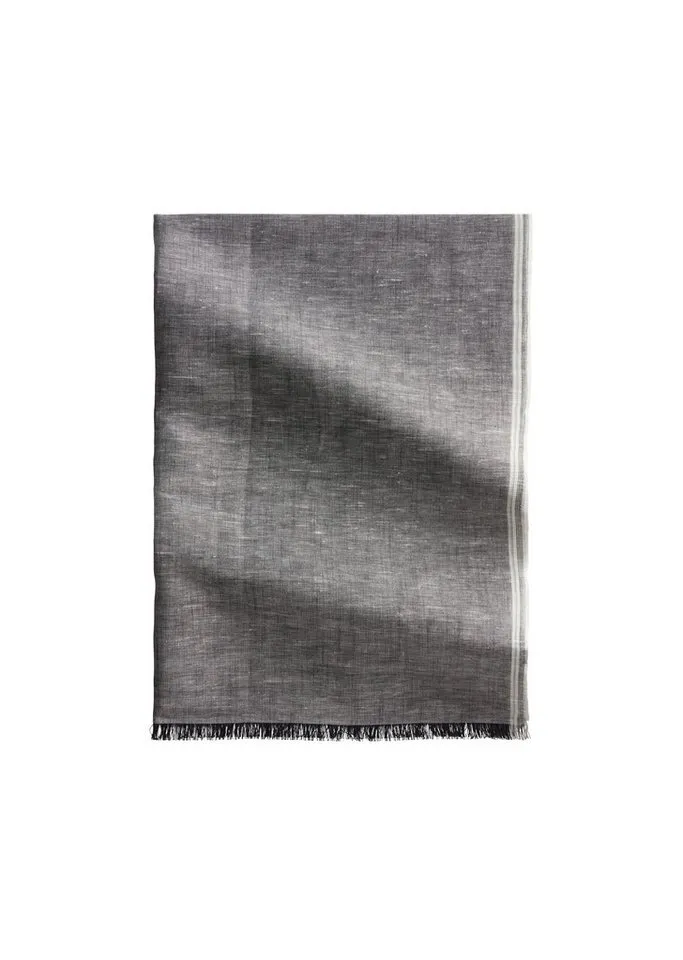 Marc O'Polo Marc O'Polo Schal aus Leinen und Bio-Baumwolle, Schwarz, – Produktbild 1 von 5
