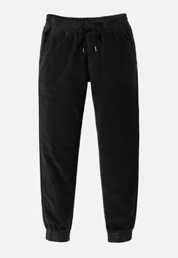 recolution Recolution Damen vegan Jogginghose Chino Corduroy Chaiturus Schwarz – Produktbild 1 von 1