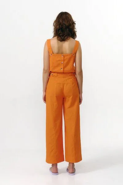 SUITE13LAB Suite13lab Damen-Straighthose ULLA, Orange, – Produktbild 3 von 3
