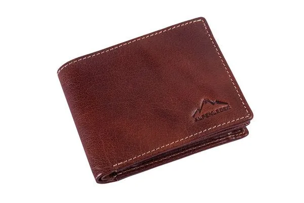 Alpenleder Alpenleder Geldbeutel AMBRAS, Brandy, – Produktbild 3 von 4