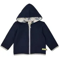 loud proud loud + proud Babys & Kinder Jacke Wollwalk, GOTS-zertifiziert, Ultramarine(blau), – Produktbild 1 von 1