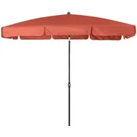 Doppler doppler Sonnenschirm "SUNLINE NEO WATERPROOF" 225 x 120 cm, mit Tasche, terracotta – Produktbild 1 von 1