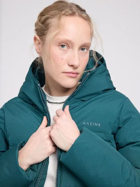 Mazine Mazine Basic Puffer Coat, Deep teal, – Produktbild 2 von 4