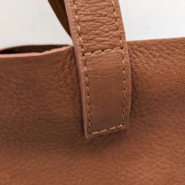 Werner 1911 Werner 1911 Tote Bag aus Bioleder – Tanstein Premium, Dunkelbraun, – Produktbild 3 von 3